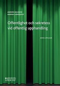 Anders Nilsson, Hanna Lundqvist: Offentlighet och sekretess vid offentlig upphandling