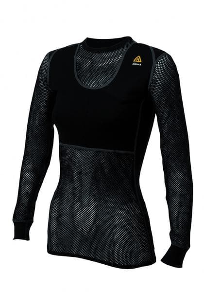 Aclima Woolnet Crew Neck LS Shirt (Dam)
