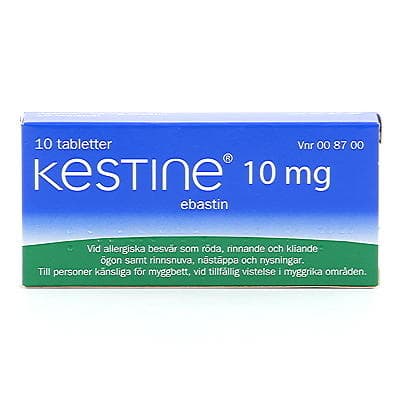 Kestine 10mg 10 Tabletter