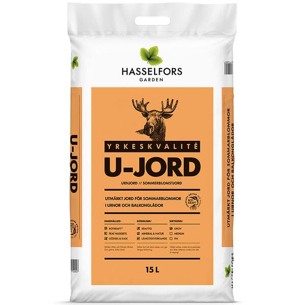 Hasselfors Garden Urnjord U-jord 15L / 15 liter