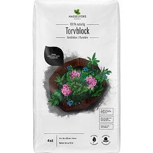 Hasselfors Garden Torvblock , 20kg