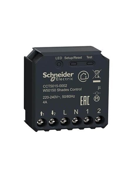 Schneider Electric Jalusibrytarpuck Wiser Svart