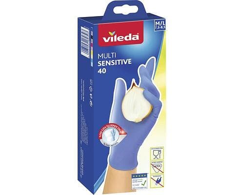 Vileda Multi Sensitive Disposable Gloves 40-pack