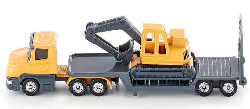 Siku Lastbil med trailer och grävmaskin 1611