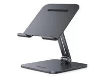 Ugreen LP134 40393 Foldable Tablet/UMPC Metal Telefon Passiv Stand hållare Skrivebord Sort