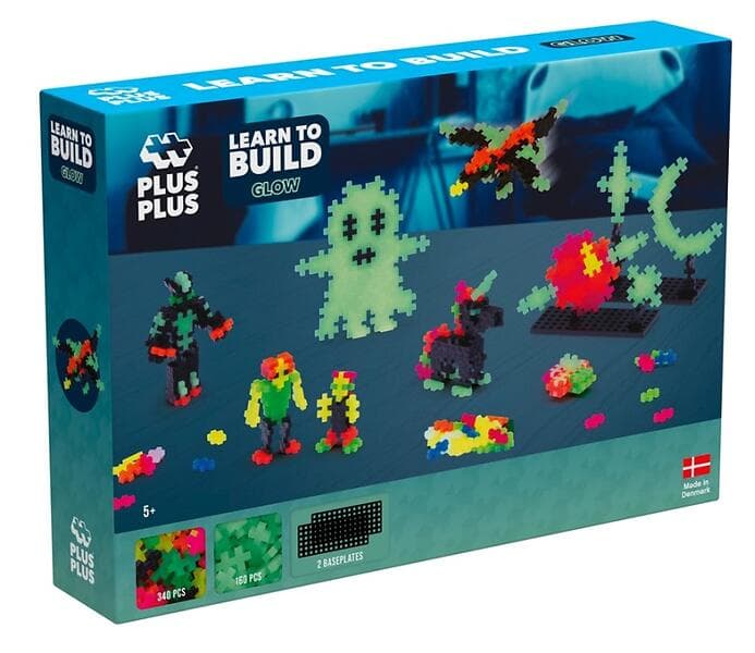 Plus Plus Learn To Build Glow 500 Delar