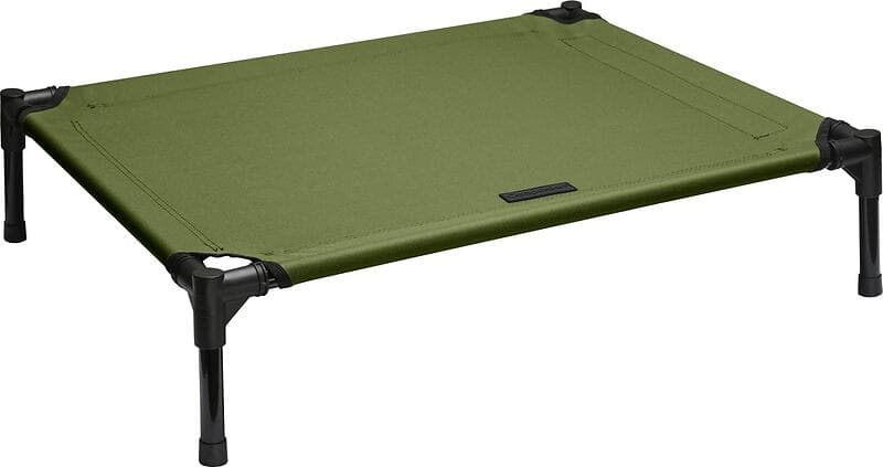 Companion Folded Camping Bed 76x61x18 cm Green