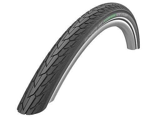 Schwalbe Road Cruiser K-Guard Wire Tire 27x1,1/4"(28/32-630) Svart/Gul