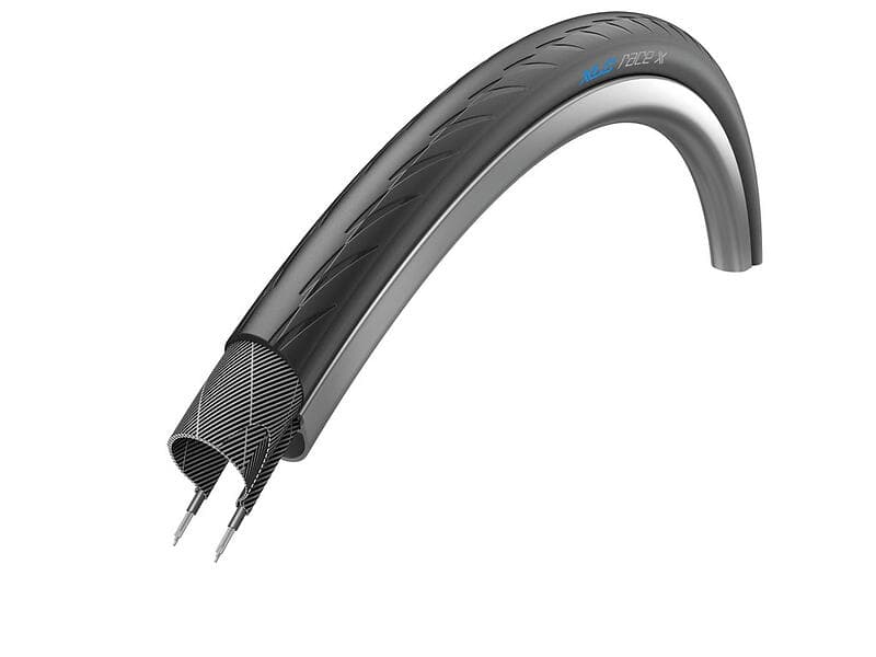 XLC Race X Edge Wire Däck 700 x 25c (25-622) Svart