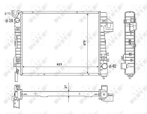 NRF Kylare, motorkylning 53712