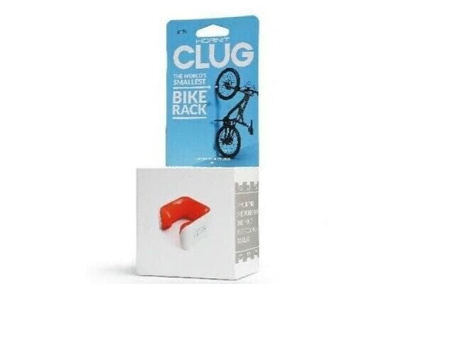 Hornit Cykelhållare CLUG MTB L Vit/orange MWO2587