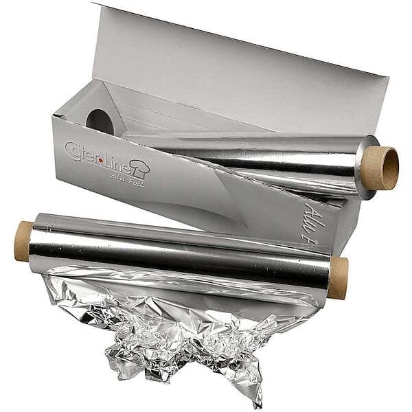Creativ Company Aluminiumfolie 150 m/1 Rl Aluminiumfolie, B: 30 cm, m/ 1 rl. 13244