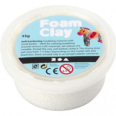 Foam Clay Lera Vit 35g