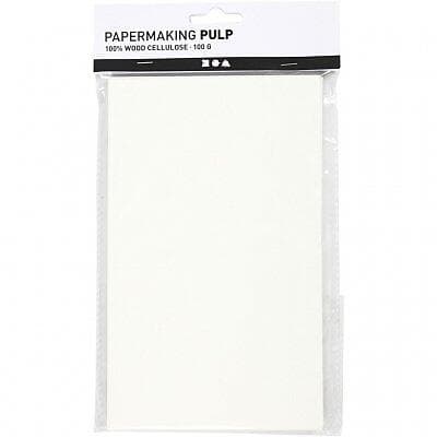 Papperspulp 20x12cm 100g 1 Blad