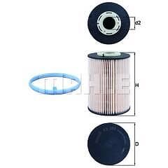 Mahle (Knecht) Bränslefilter KX 393D