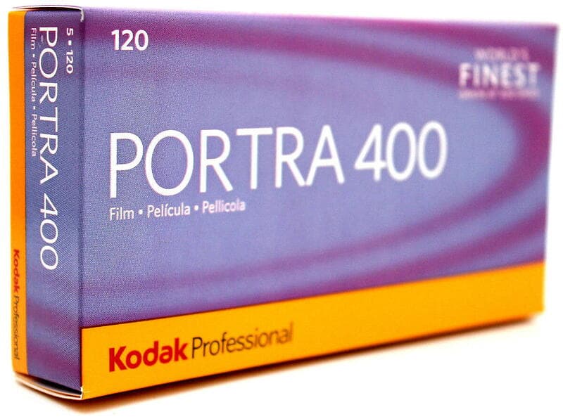 Kodak Portra 400 120 5-pack