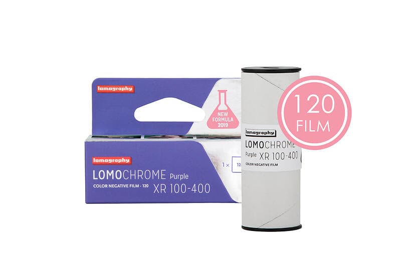 Lomography LomoChrome Purple XR 100-400 ASA 120film