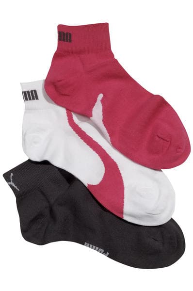 Puma Lifestyle Quarter Sock 3-Pack