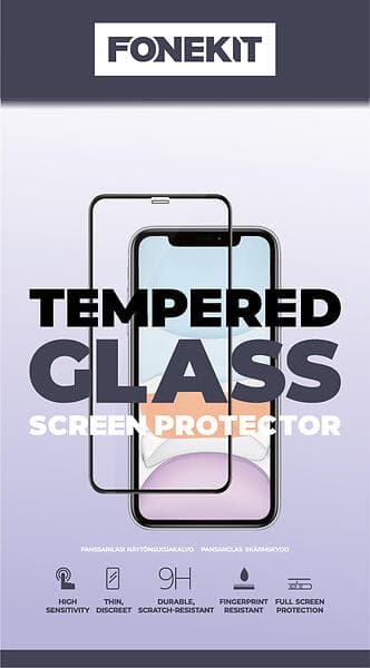 Cover FoneKit Full tempered glass iPhone 13 mini black