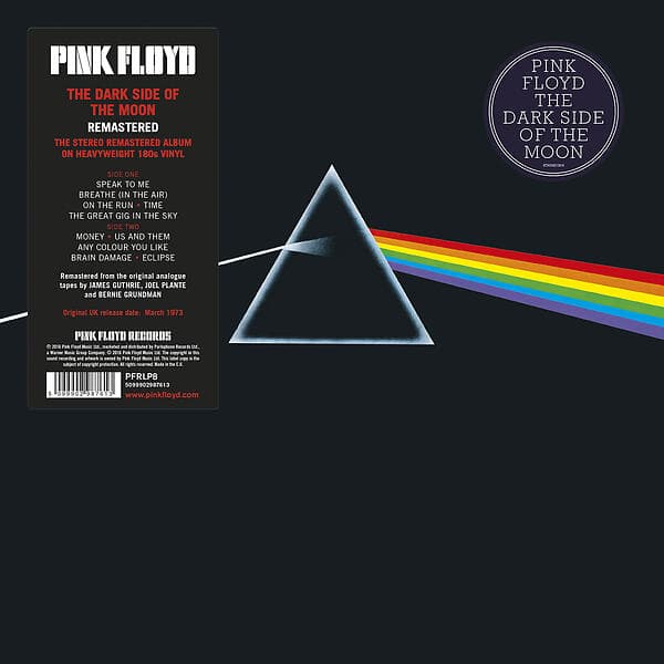 Pink Floyd The Dark Side Of Moon LP