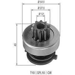 Magneti Marelli Drev, startmotor 940113020166