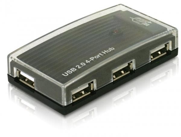 DeLock 4-Port USB 2.0 External Hub (61393)