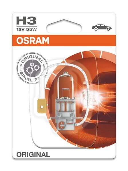 Osram Halogenlampa ORIGINAL LINE 12V H3 55W