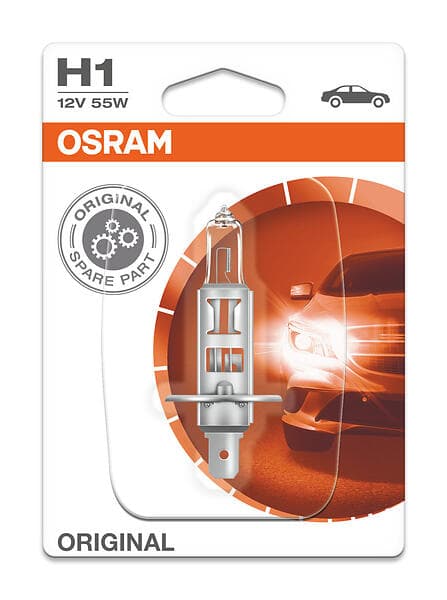 Osram Halogenlampa ORIGINAL LINE 12V H1 55W