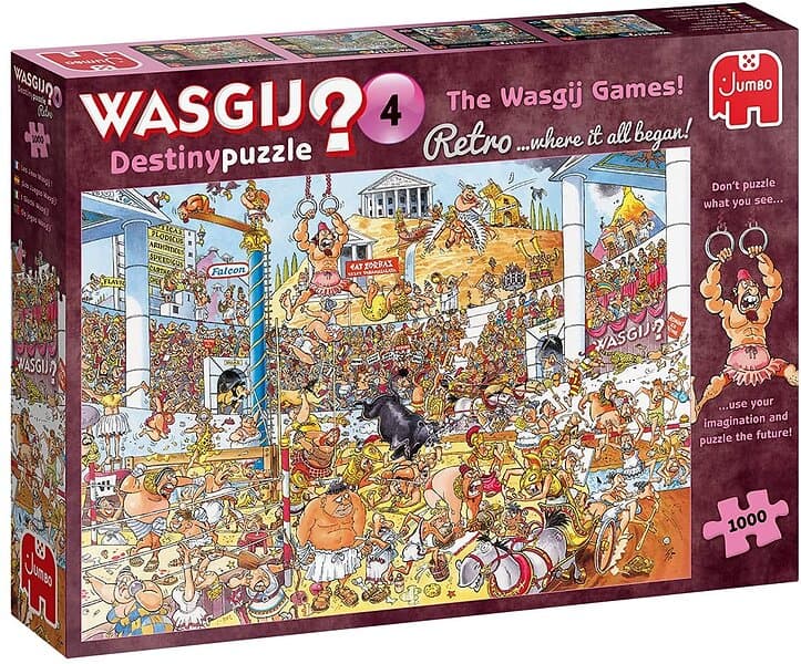 Wasgij ? Destiny #4 Retro The Games 1000 Bitar