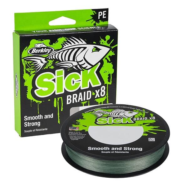 Berkley Sick 300 M Braided Line Silver 0,140 mm