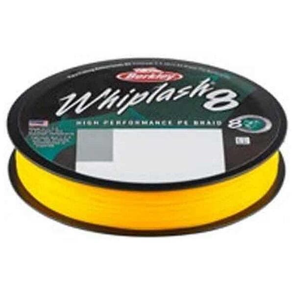 Berkley Whiplash 8 150 M Braided Line Gul 0,280 mm