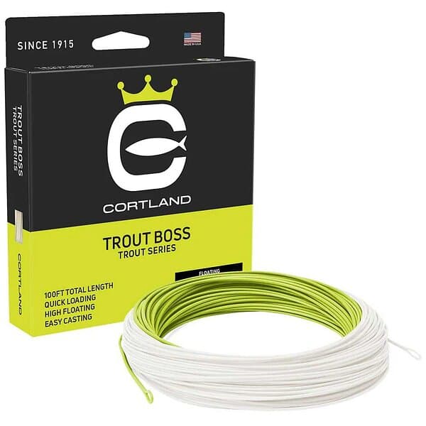 Cortland Trout Boss 30 M Fly Fishing Line Guld Line 3