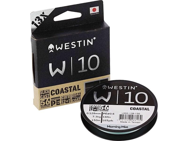 Westin W10 13 150 M Braided Line Durchsichtig 0,165 mm