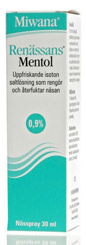 Renässans Mentol Nässpray 30ml