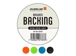 Guideline Braided Backing 30 lbs 200m Blue