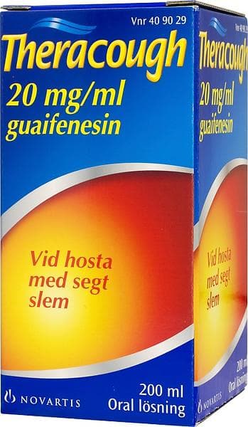 Theracough 20mg Flytande 200ml