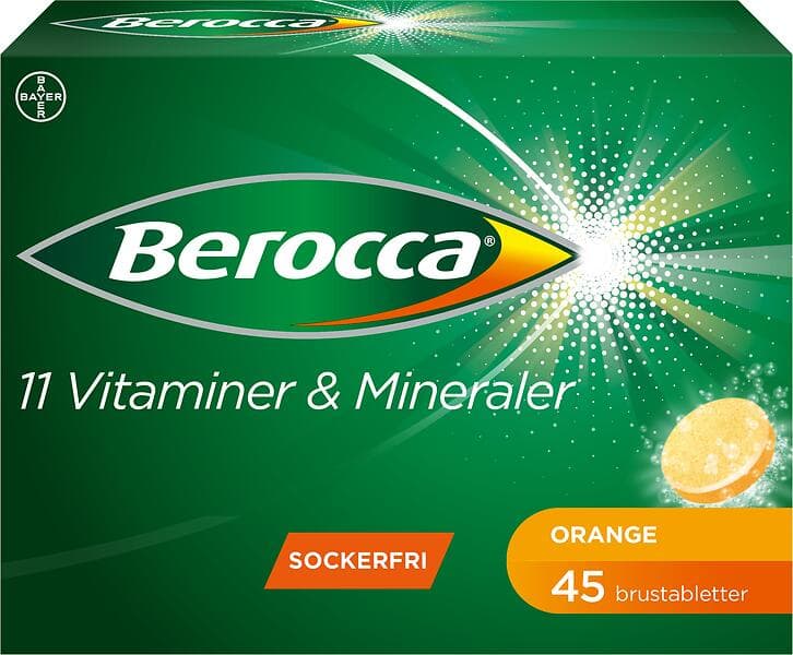 Berocca Energy Orange 45 Brustabletter