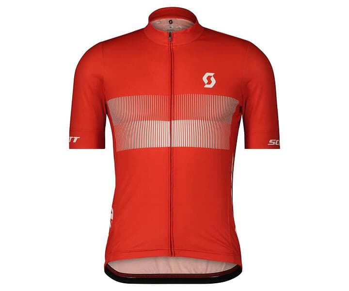 Scott Cykeltröja RC Team 10 SS fiery red/white XL