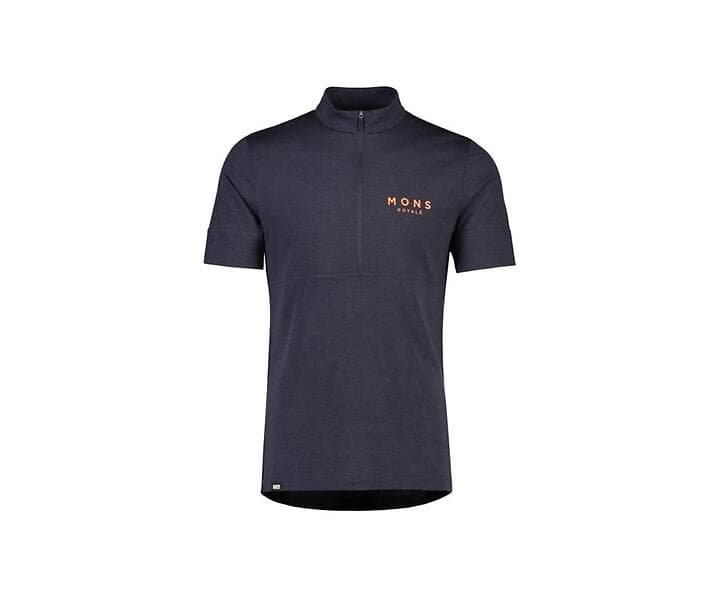 Mons Royale Cadence Half Zip Tee (Herr)