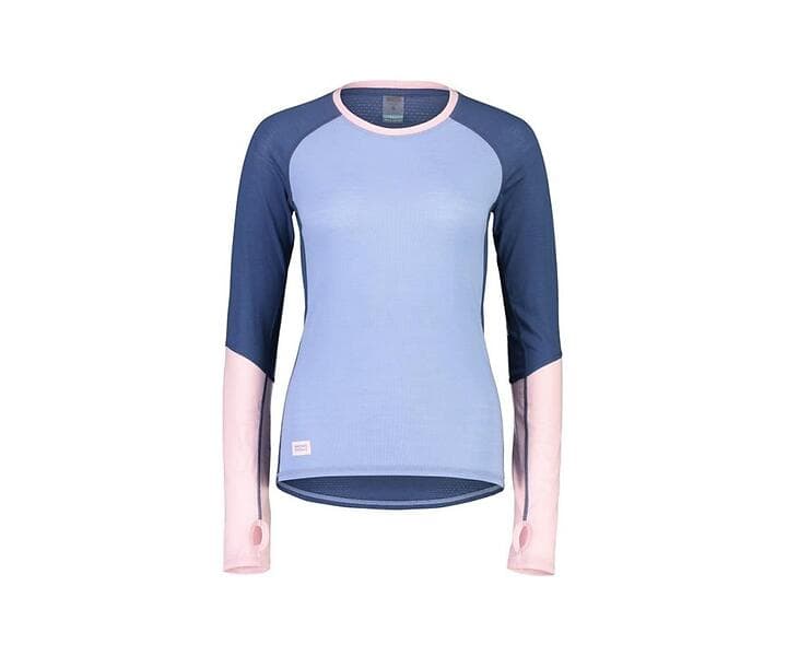 Mons Royale Tröja Womens Bella Tech LS Fades of Summer XS