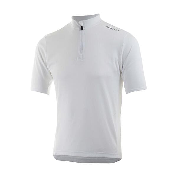 Rogelli Cykeltröja SS Core Kids White Vit 152/164 164