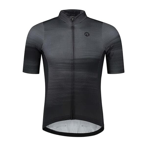 Rogelli Cykeltröja SS Glitch Herr Black/Grey XXXL