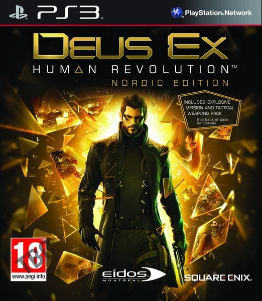 Deus Ex: Human Revolution - Nordic Edition (PS3)