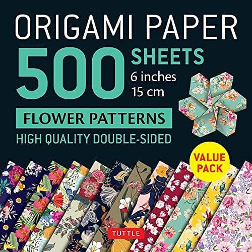 Origami Paper 500 sheets Flower Patterns 6 (15 cm)"