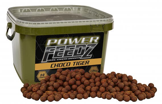 Starbaits Power Feedz Choco Tiger 14mm 1,8kg