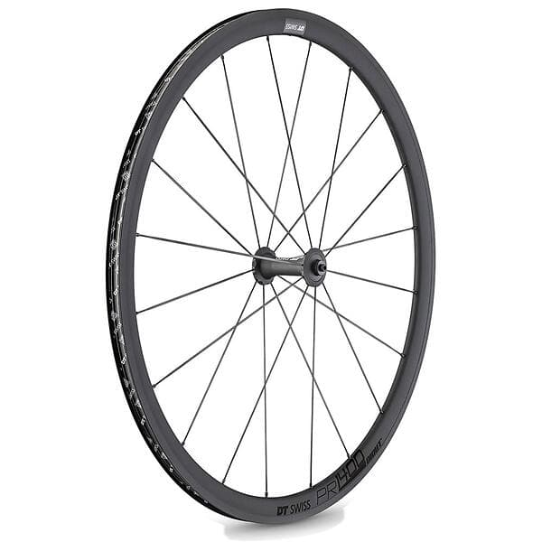 DT Swiss Pr 1400 Dicut 32 Tubeless Road Front Wheel Svart 5 x 100 mm