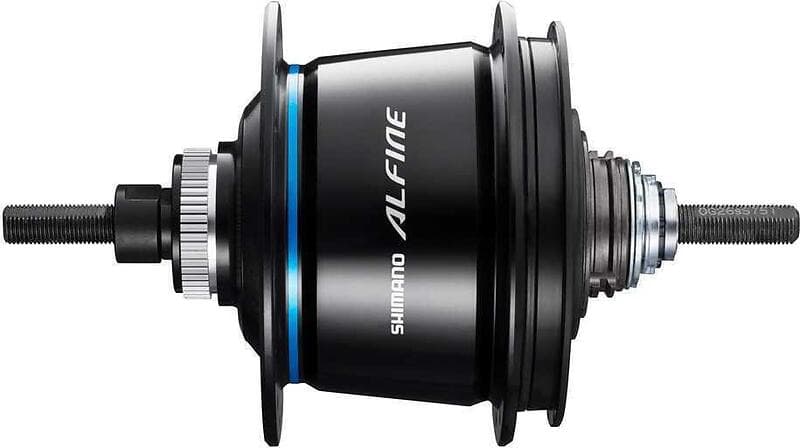 Shimano Baknav Alfine Sg-S7001-8 Skivbroms Cl 36H 135 mm Svart