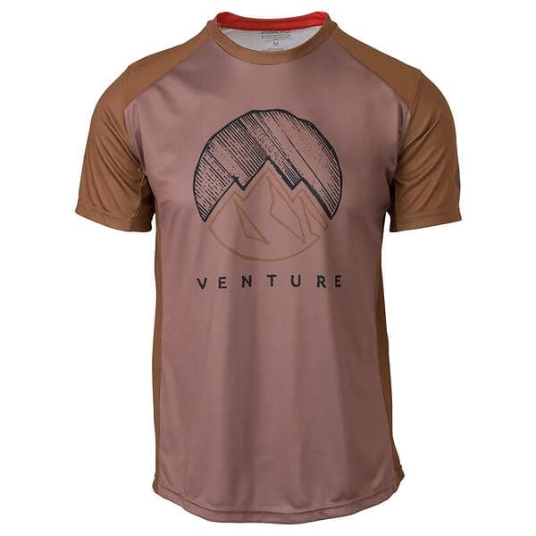 AGU Venture MTB Tröja Kortärmad Brun Medium Large Small X-Large XX-Large