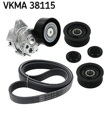 SKF Flerspårsremssats VKMA 38115