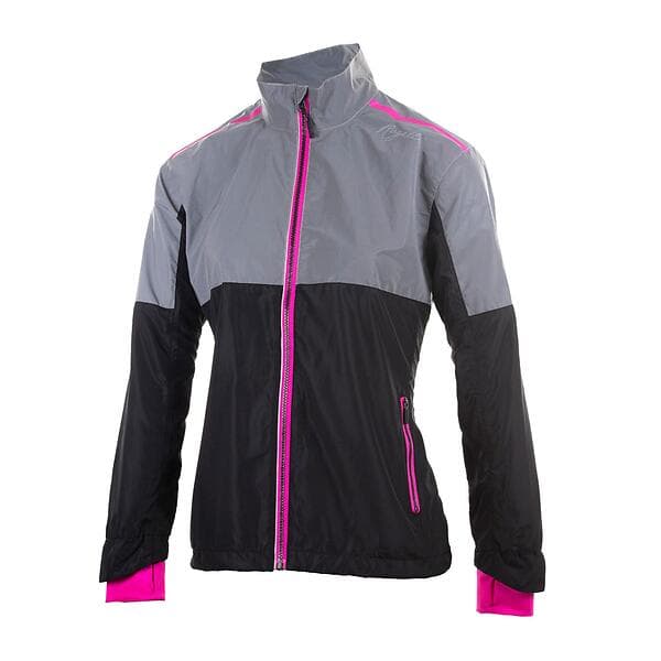 Rogelli Reflex Jacka Svart/Rosa Small